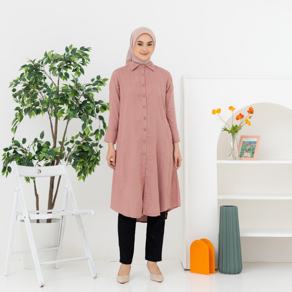 RILLEY - Tunik Meisya | Pakaian Wanita Muslim Atasan Tunik