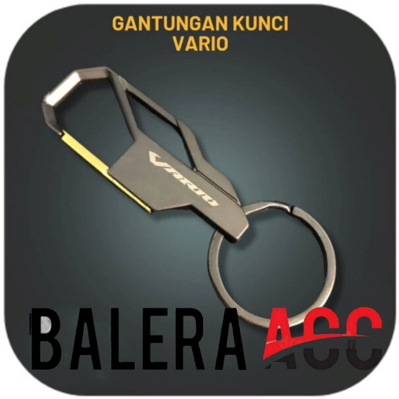 Gantungan kunci remote smart key Logo Honda VARIO Kualitas PREMIUM