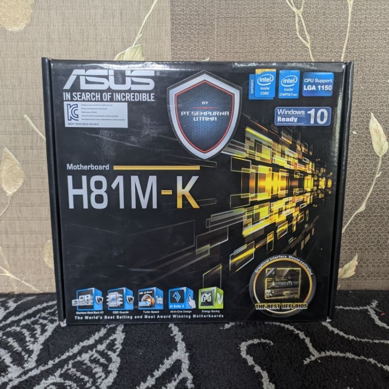 Motherboard  ASUS H81M-K