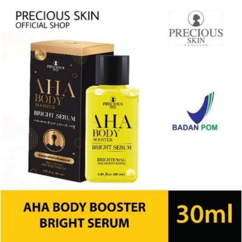 BISA COD - AHA Precious Skin Thailand Niacinamide 10% Whitening Body Serum Booster/ Serum Pemutih / Body Booster 35ml