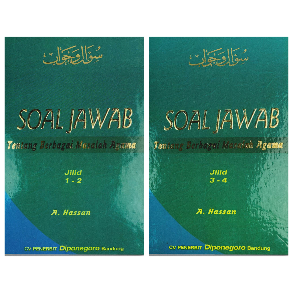 Soal Jawab Tentang Berbagai Masalah Agama Jilid 1-4 Lengkap - A. Hassan - DIP