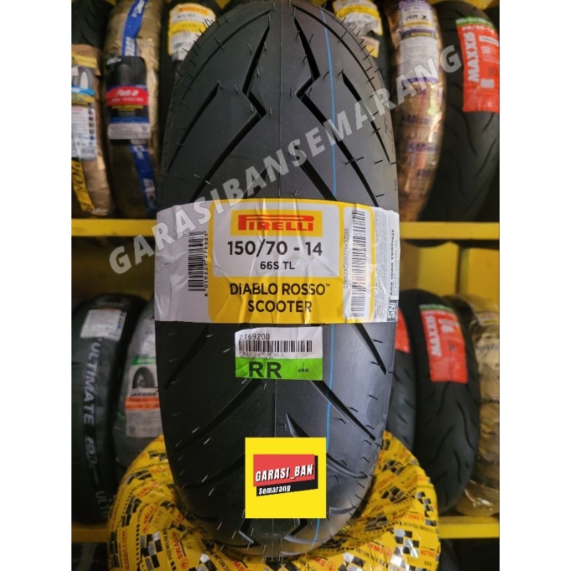BAN PIRELLI XMAX-AEROX DIABLO ROSSO SCOOTER 150/70-14