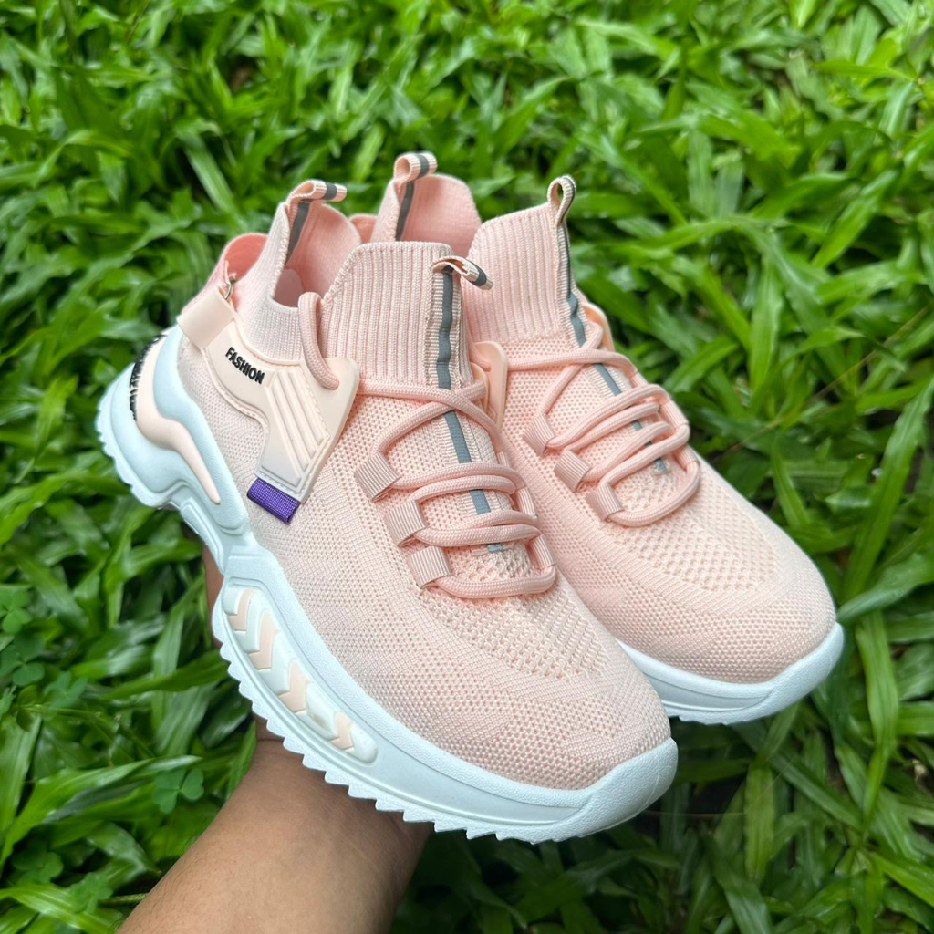 Sneakers Sepatu Wanita Korea Import Sepatu Wanita Import Olahraga Kasual Fashion Running Shoes SneakersWanita | IMPORT 3A