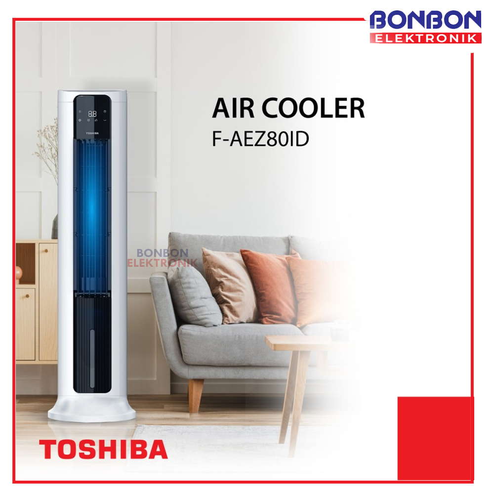 Toshiba Air Cooler 7 Liter F-AEZ80ID Humid Cool Airdynamic 20m² 65W