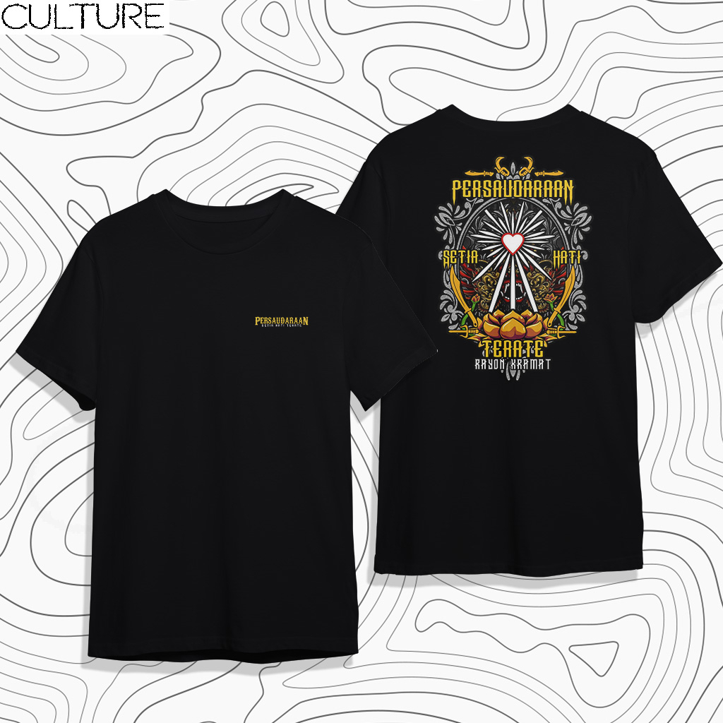 Kaos Distro CULTURE PERSAUDARAAN TERATE CULTURE T-Shirt