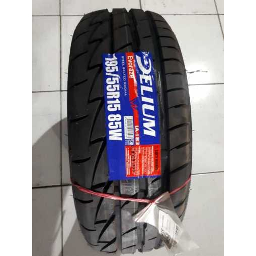 FREE PASANG - Delium Evoraze Ukuran 195/55 R15 Ban Mobil Jazz Brio RS