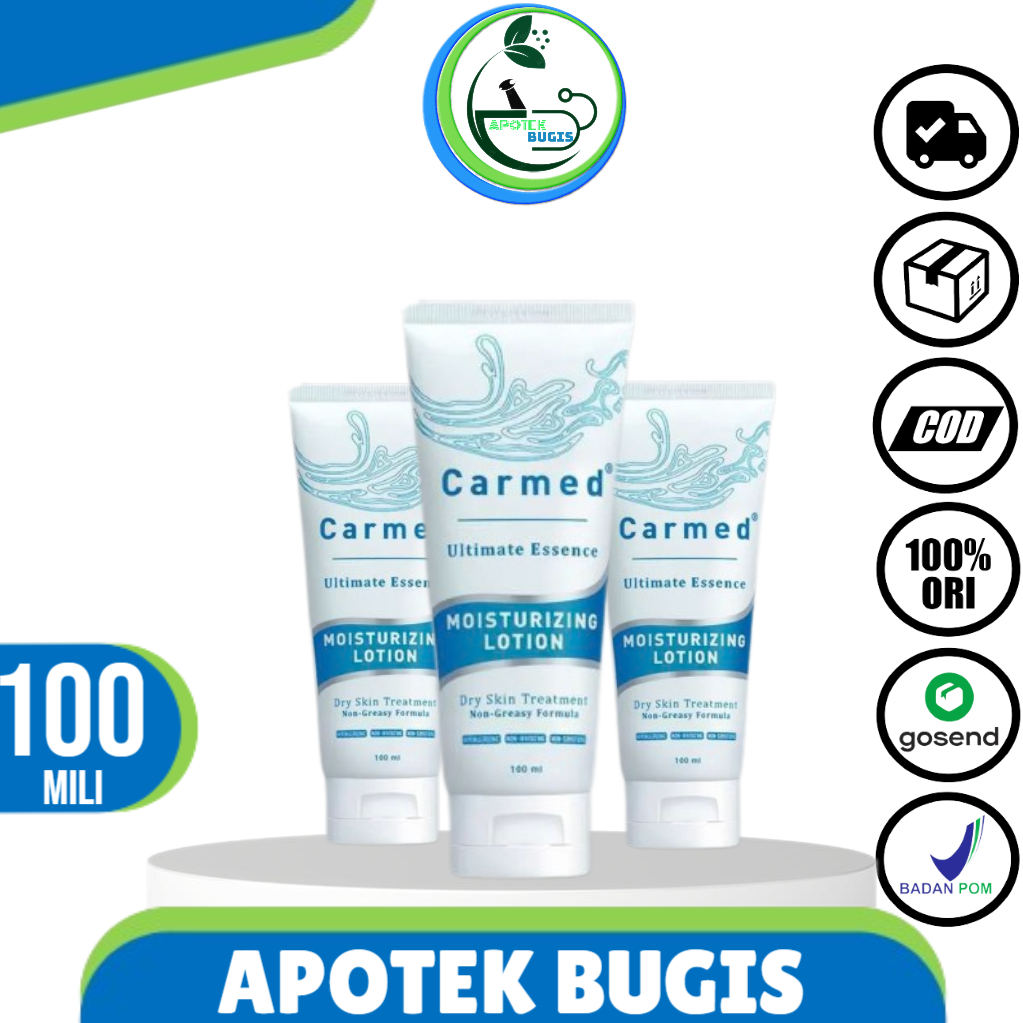 Carmed Moisturizing Lotion 50 mL - Pelembab Kulit Kering dan Kasar