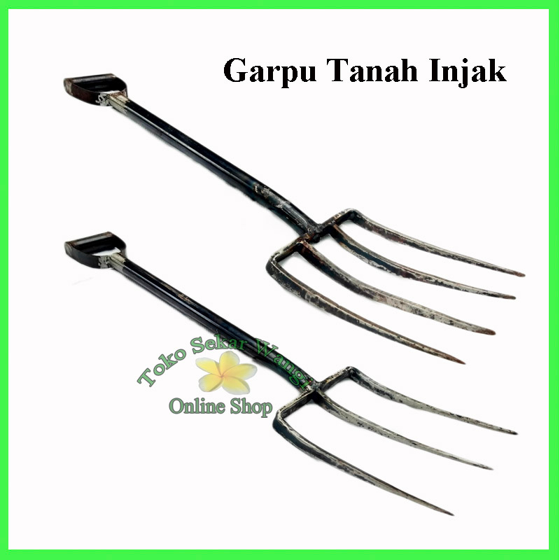 Garpu Tanah Injak Baja Duty / Garpu Injak Sekop Blecong Lencek