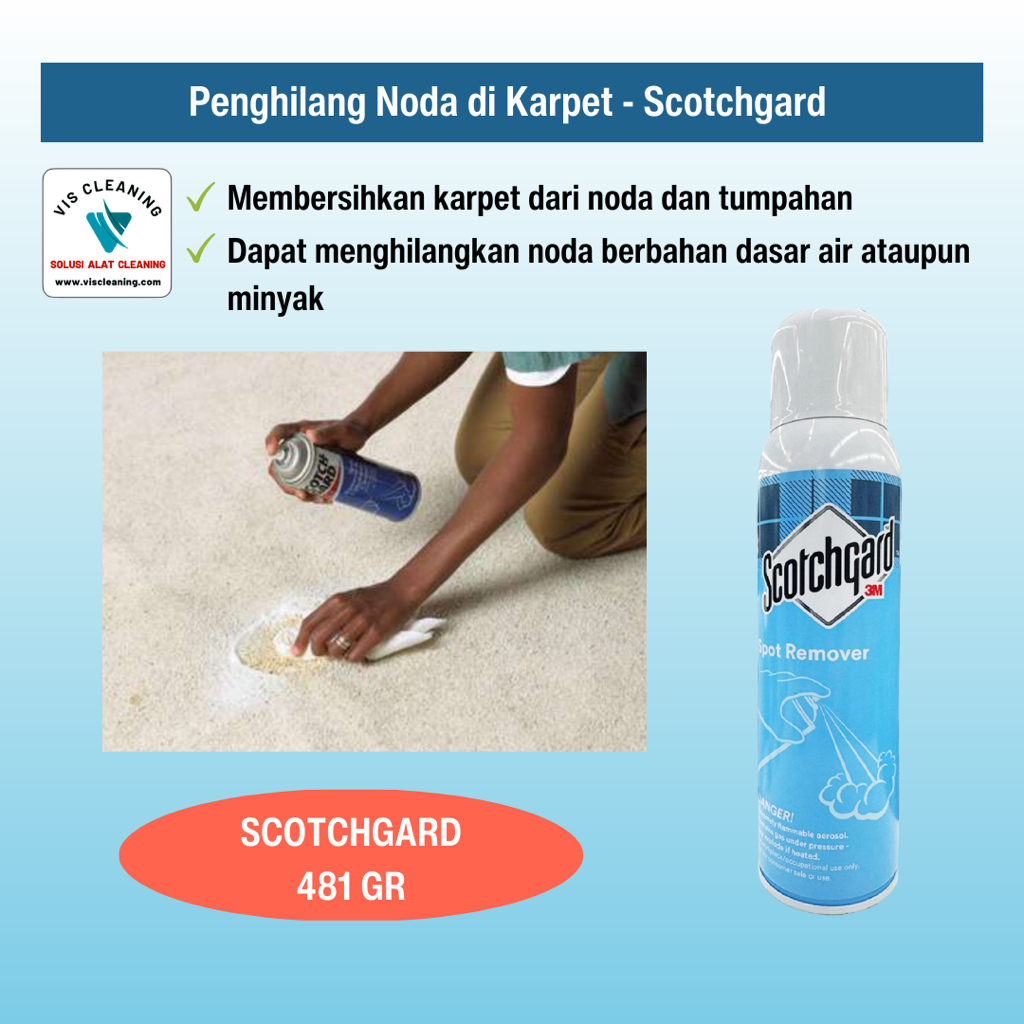 3M Cairan Penghilang Noda pada Karpet Scotchgard 481 gr