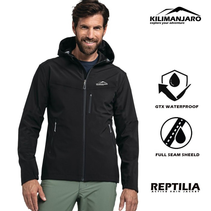 Jaket Kilimanjaro - Kilimanjaro Reptilia 3 Layer Waterproof - Rain Jacket