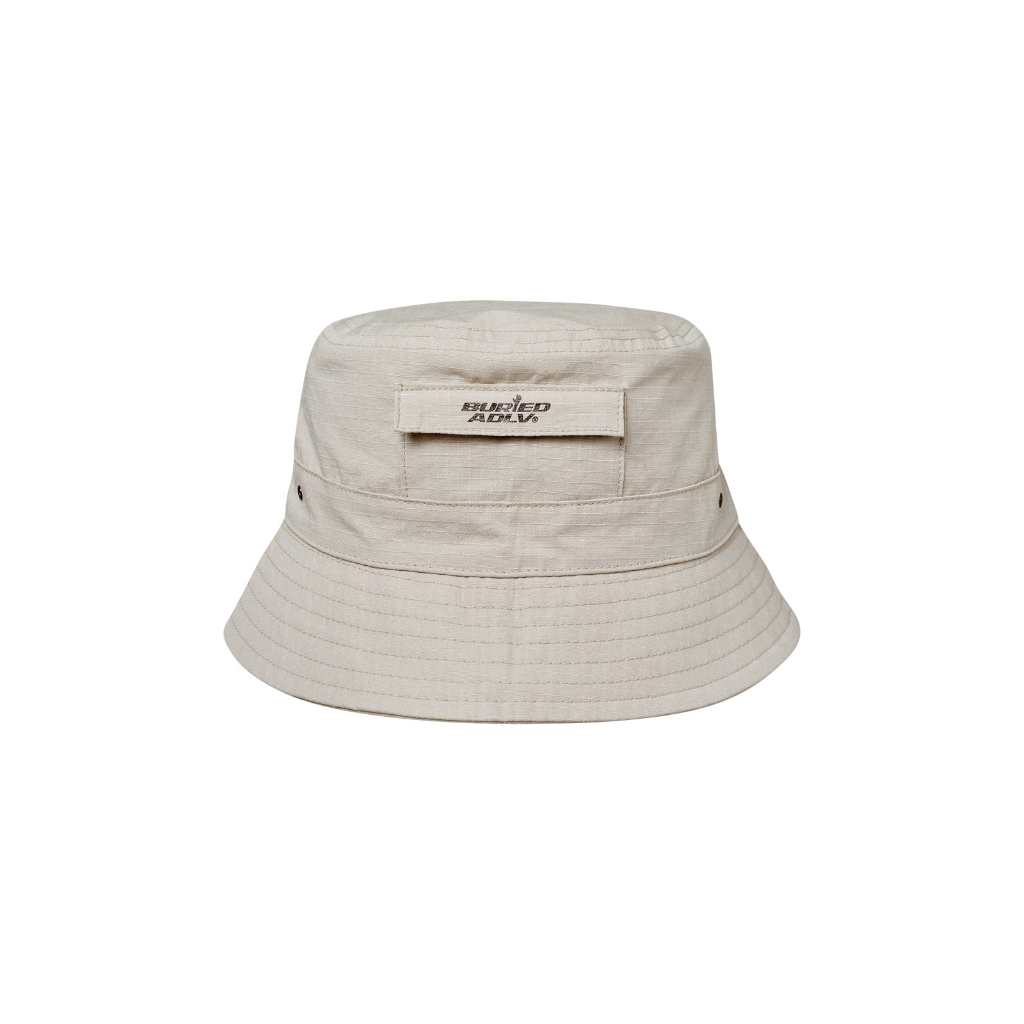 ADLV x BA Out Pocket Bucket Hat Beige