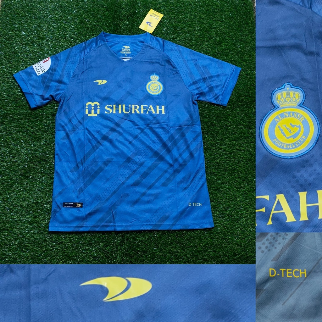 JERSEY BOLA AL-NASSR AWAY 2022/2023 GRADE ORI