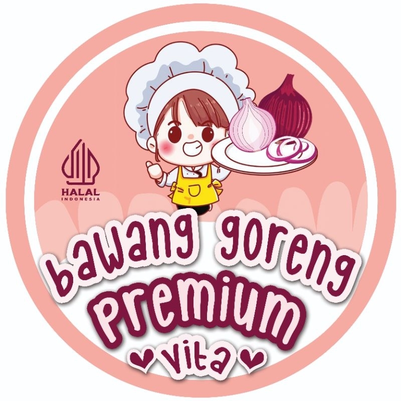 

Sticker Bulat Kemasan | Sticker Makanan | Sticker Kemasan | Sticker Cromo Bulat Gafel Design