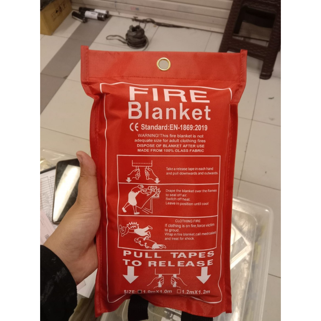 fire blanket selimut pemadam api fire blanket bag