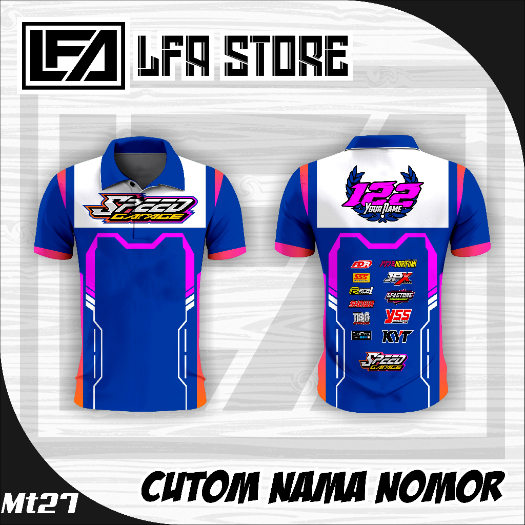 BAJU RACING BALAP CUSTOM KERAH POLLO ANAK DEWASA TERKINI RACINGSTART