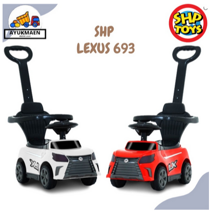 Mobil Dorong Anak Roda 4 Kereta Dorong Bayi Laki Laki Umur 1-4 Tahun Karakter Carr Alpardh Premium