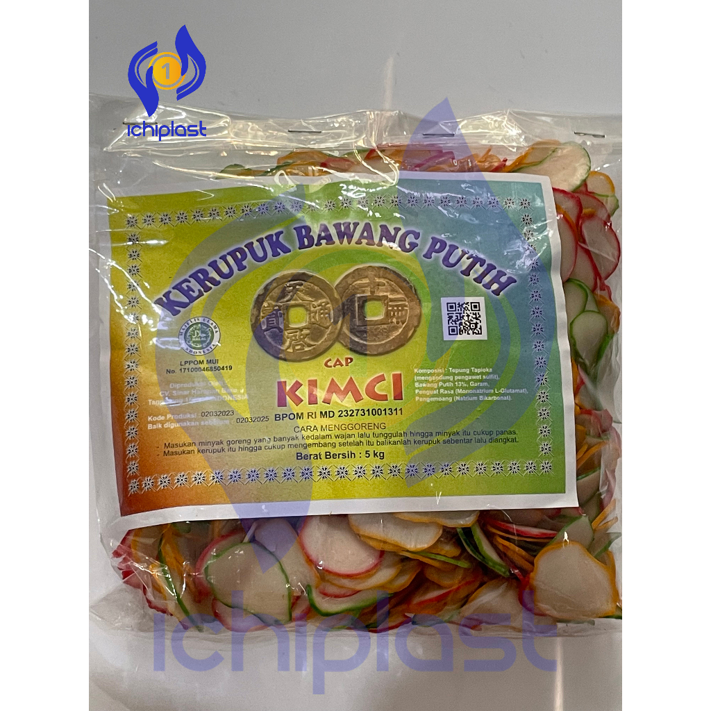 

Kerupuk Bawang Putih Kimci Mentah 500 Gram