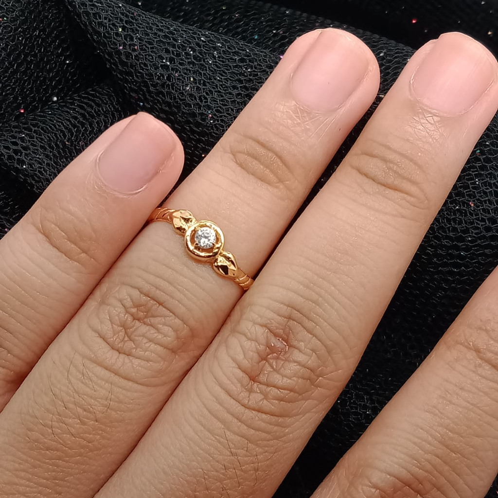 Cincin Anak Emas 17K - 1.15 Gr Kadar 750 - 4908