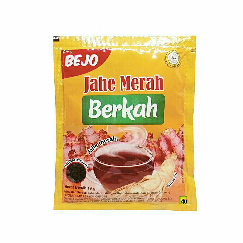 Bejo jahe merah berkah