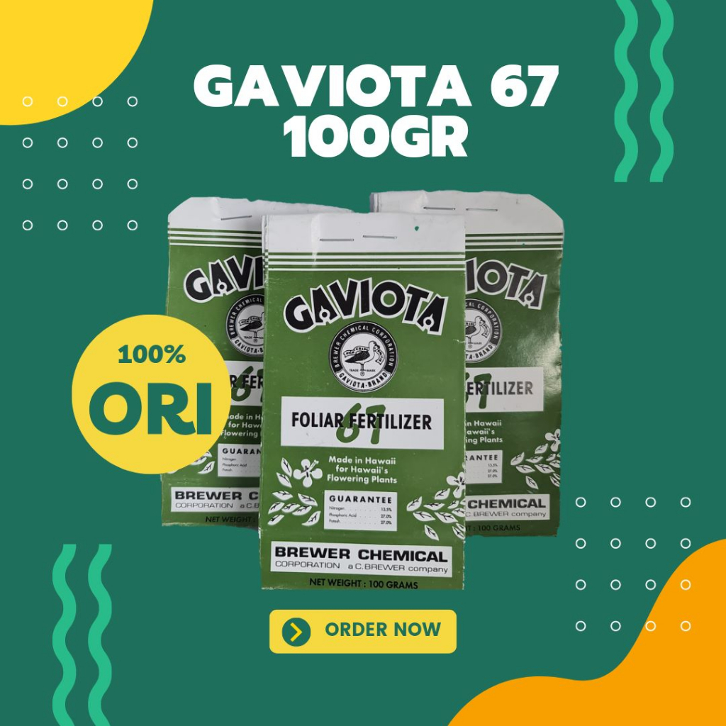 Pupuk Gaviota 67 100gr