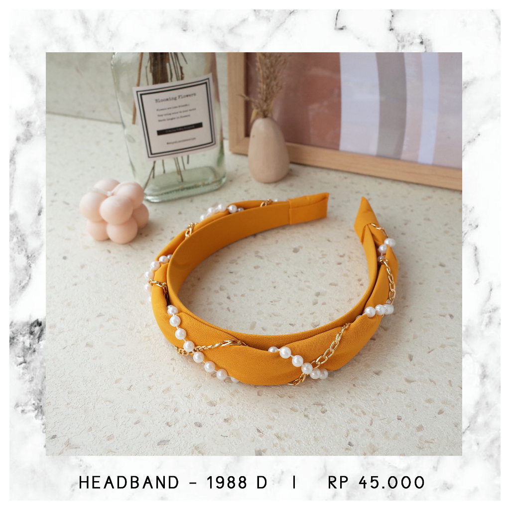 HEADBAND PEARL / BANDO MUTIARA - 1988