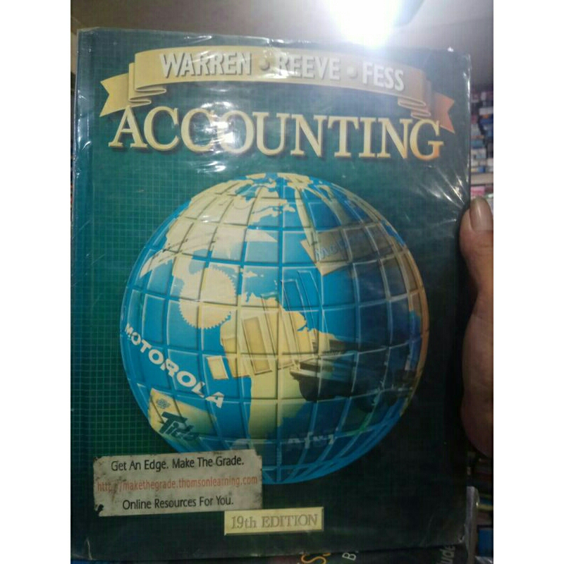 BUKU BEKAS ACCOUNTING 19th EDITION. WARREN, REEVE, FESS
