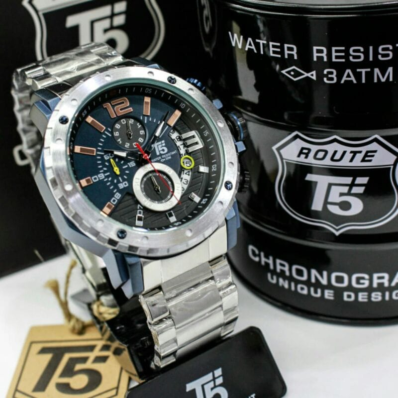 Jam tangan T5 Seri H 3760 Abalog Chrono