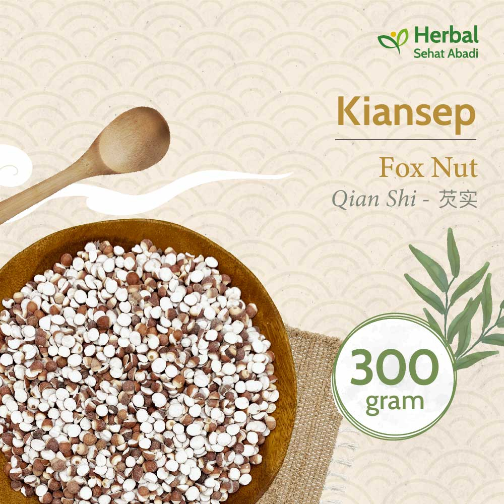 

Fox Nut 300 gram / Qian Shi (芡实) / Euryale Seed / Kiansep