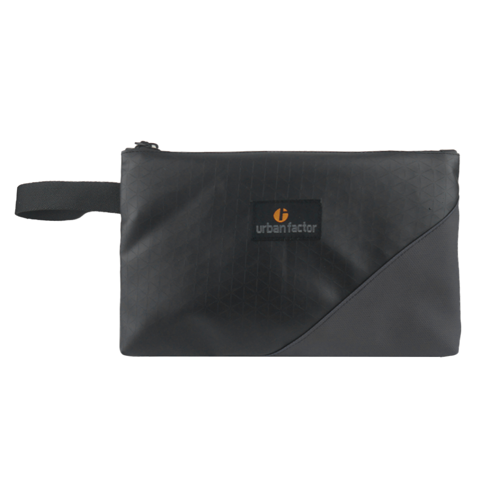 VNOM GREY |ManNeedMe x URBAN| Tas Clutch Pria Pouch Bag Tas Tangan Hand Bag ORIGINAL