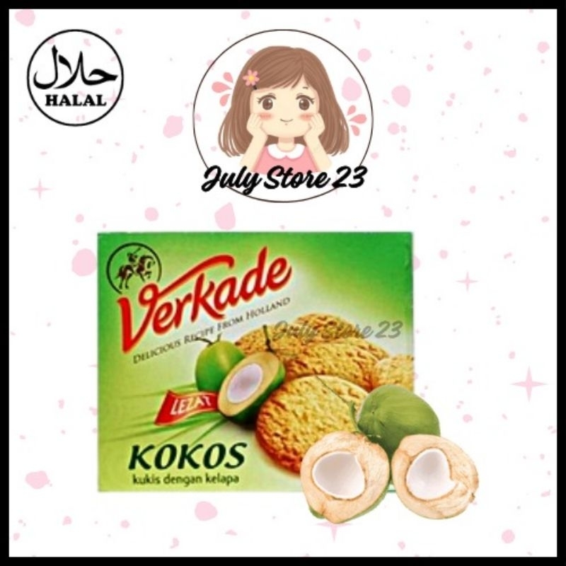 

Biskuit Verkade Kokos Small Pack 50gr