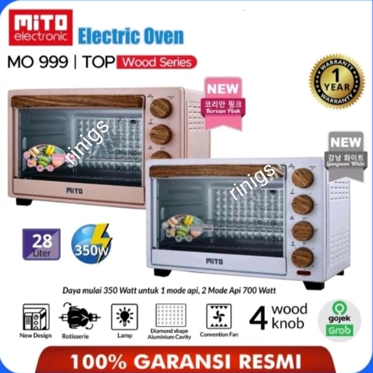 Mito Oven Listrik 28 L MO-999 TOP