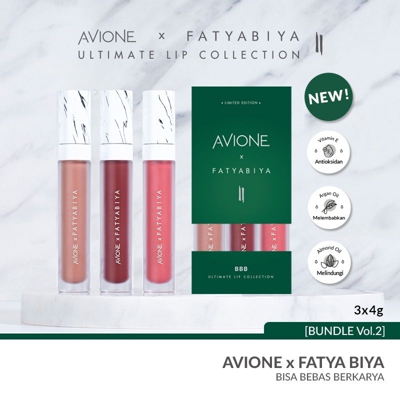 Avione X Fatiya Biya Bundling Lip Collection