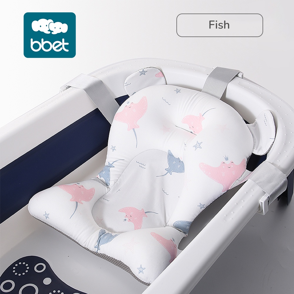 BBET Ultra Soft Baby Bathtub Pillow | Bantal Penyangga Bak Mandi Bayi