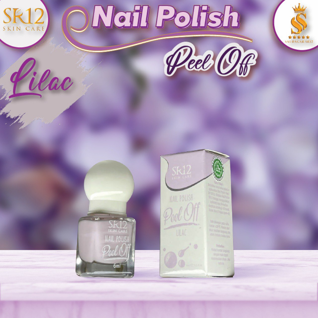 NEW PODUCT !!!  Nail Polis  Peel Off SR12 |Produk Kutek Halal | MemperCantik Kuku Kaki Dan Tangan | Kutek Murah BPOM