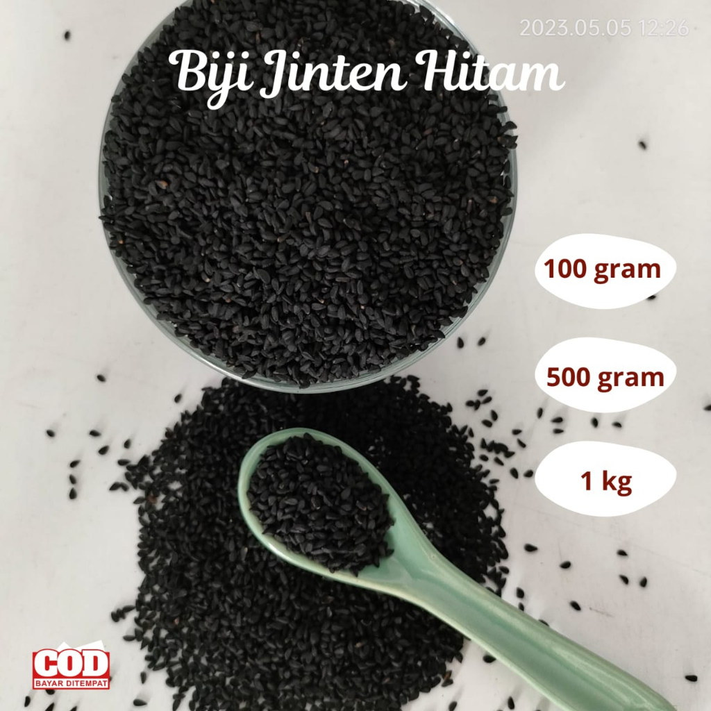 Jintan Hitam Premium 100% Original Murni