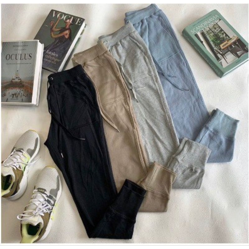 GU Uniqlo Soft Terry Jogger - Celana Jogger Wanita