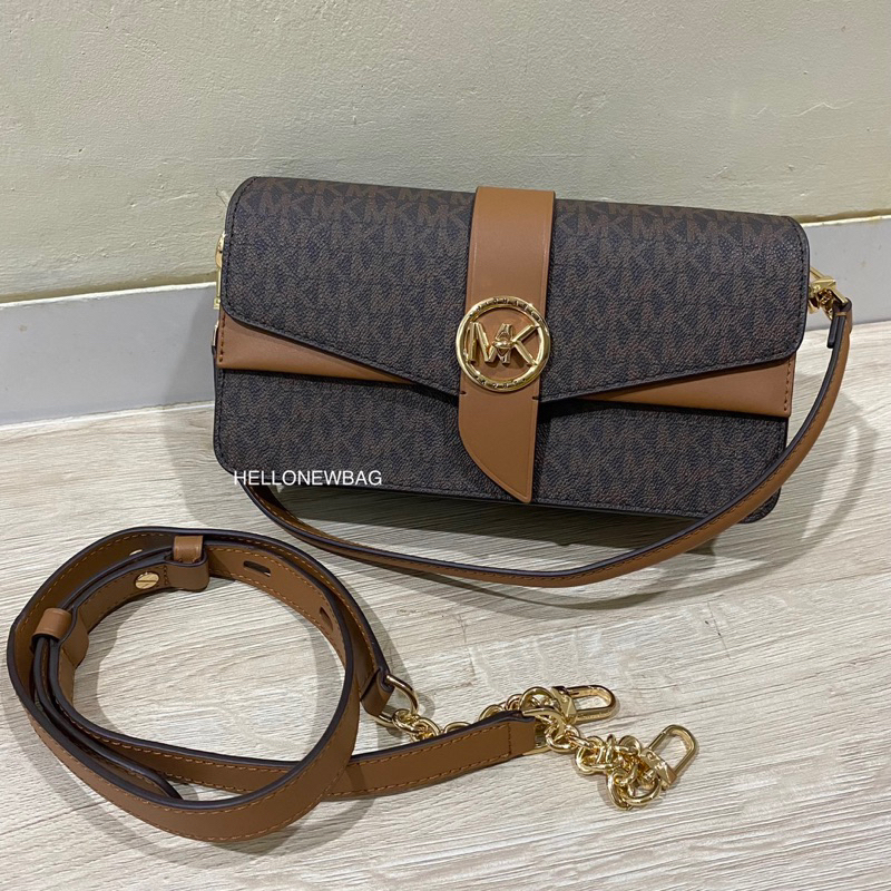 Tas MK original - Michael kors greenwich shoulder medium