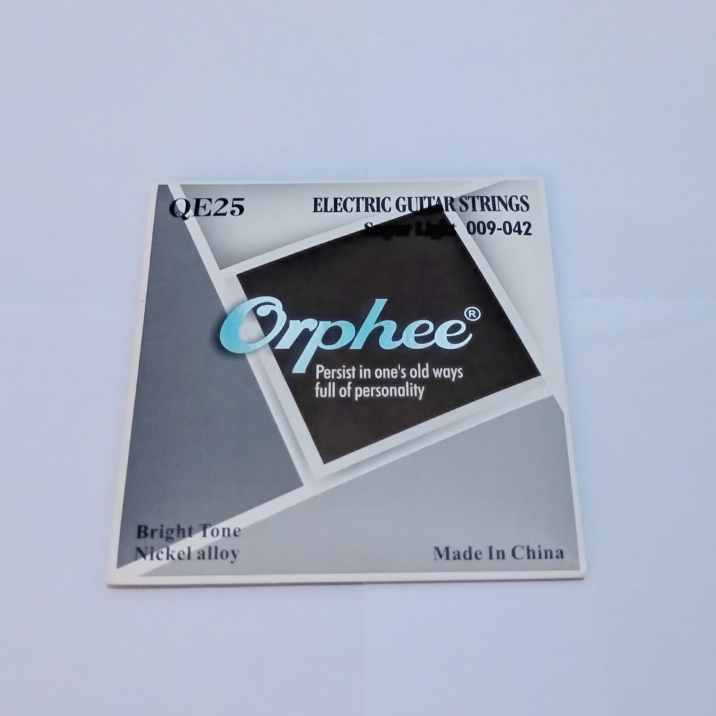 Senar Gitar Orphee Akustik Elektrik Set 0,9 0,10