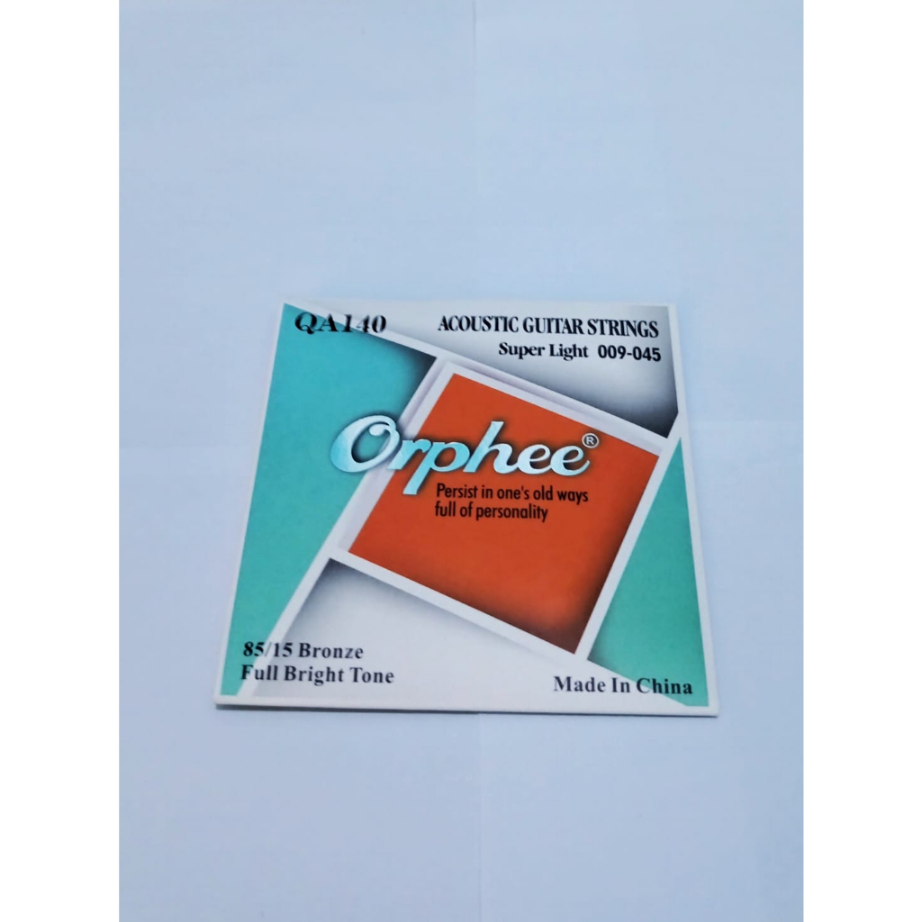 Senar Gitar Orphee Akustik Elektrik Set 0,9 0,10