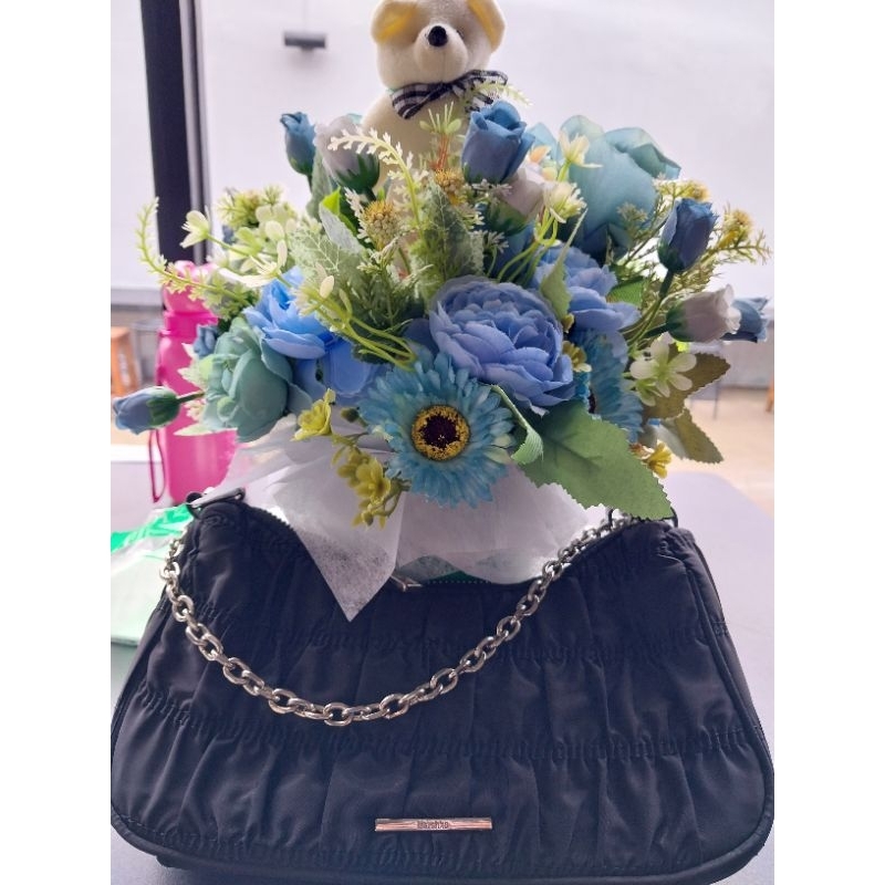 BERSHKA shoulder bag rantai