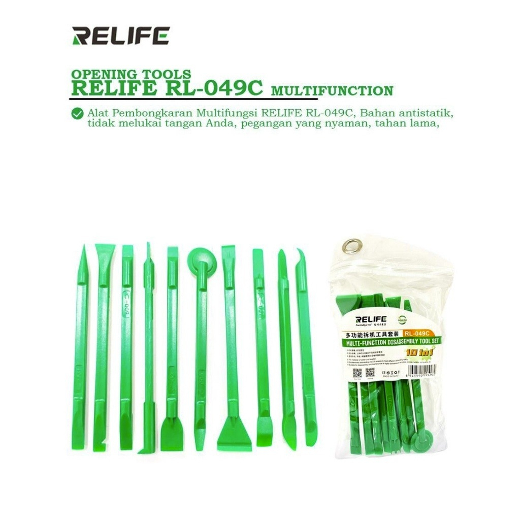 Opening Tools Relife RL-049C 10 IN 1 RL-049C 10 In 1 Bilateralen