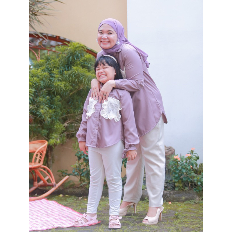 SHABBY KHALISA SERIES kemeja couple wanita