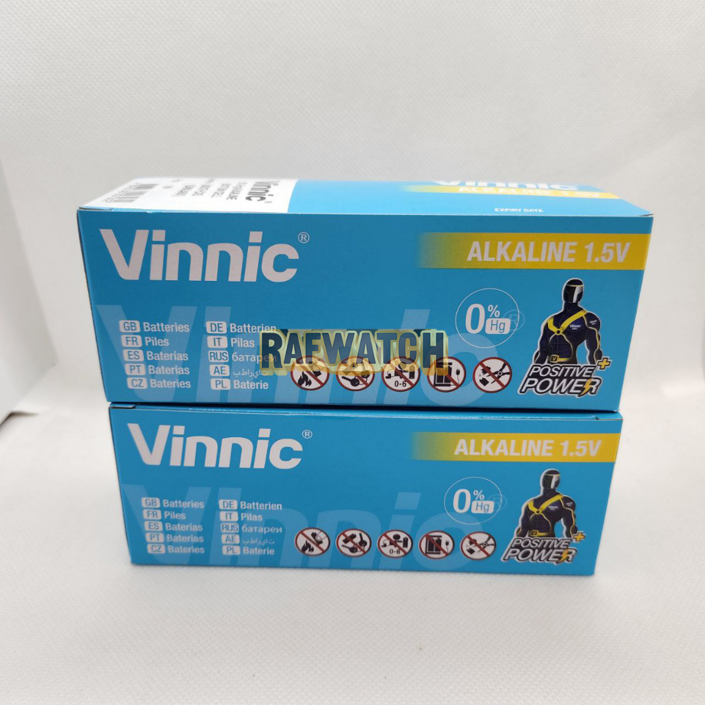 Baterai Vinnic L1130 Original Baterai Jam Digital dan Kalkulator L1131F AG10 1.5V