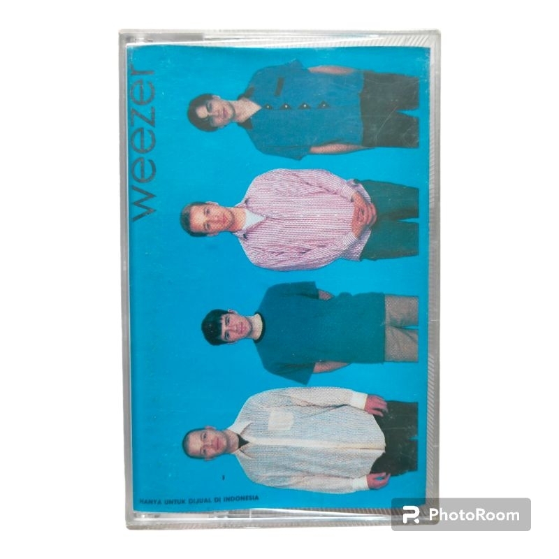 Kaset Pita Cassette Weezer Blue Album