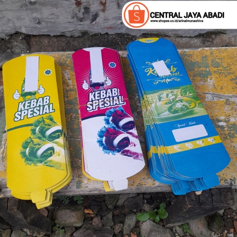 

100 LEMBAR KERTAS KEBAB TARIKAN UKURAN 25 × 9,5 CM HIGH QUALITY PAPER CRAFT TEBAL PRODUK TERBARU | KOTAK KEBAB KEKINIAN | DUS KEBAB VIRAL TIKTOK | KEMASAN KEBAB KEKINIAN | BOX KEBAB VIRAL | ARINA SHIVA GROUP 5868