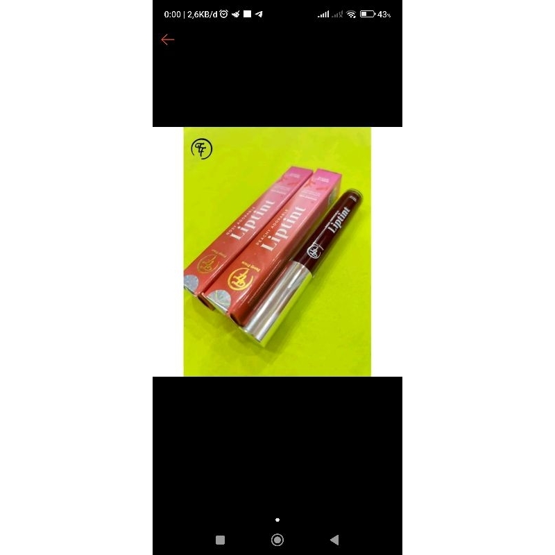 Liptint FF by Fenny Frans BPOM