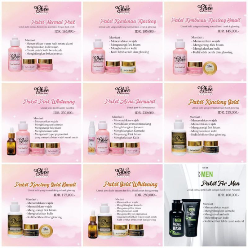 Gbee Glow Beauty promo july