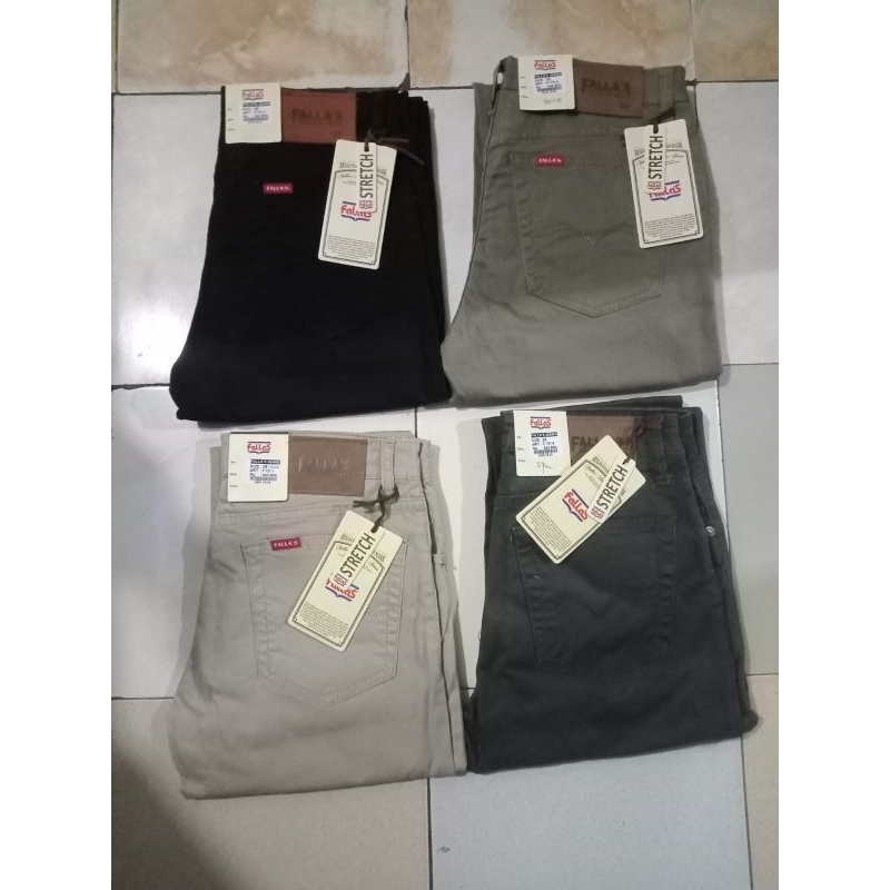 CELANA FALLAS KANVAS STREACH STANDAR ORIGINAL