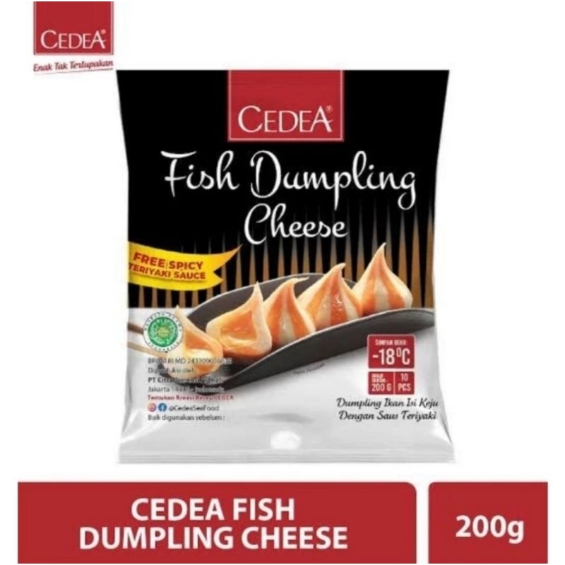 

Cedea Fish Dumpling Cheese 200gr frozen food