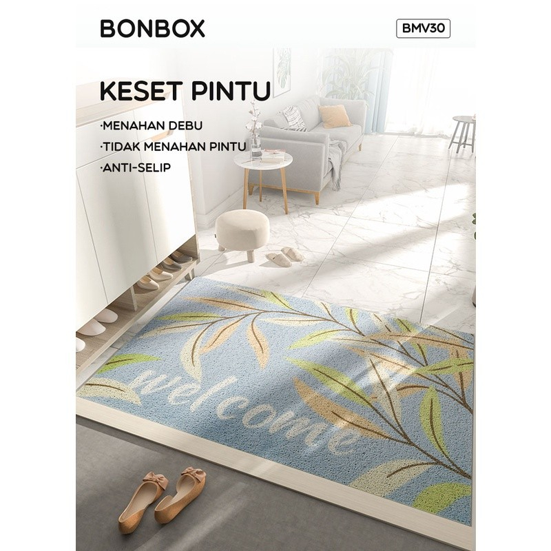 BONBOX KESET MIE BIHUN PVC ANTI SLIP KARPET PINTU DOOR MAT 45x75CM